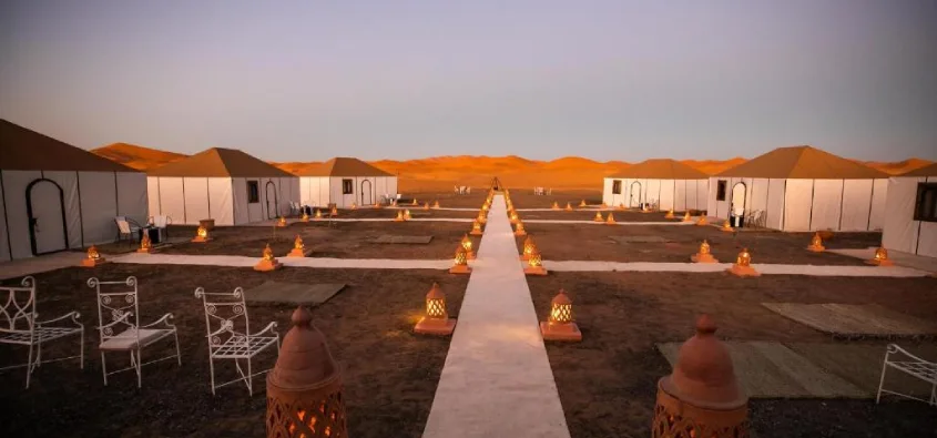 Moroccco desert camp